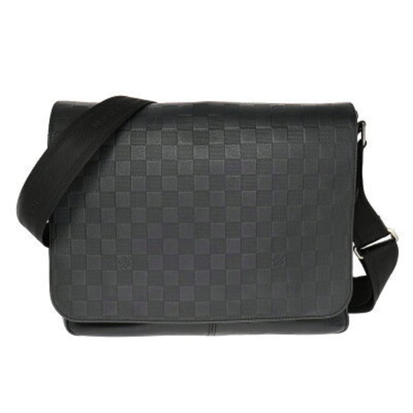 Louis Vuitton District Damier Infini Black Onyx Black - Picture 1 of 9